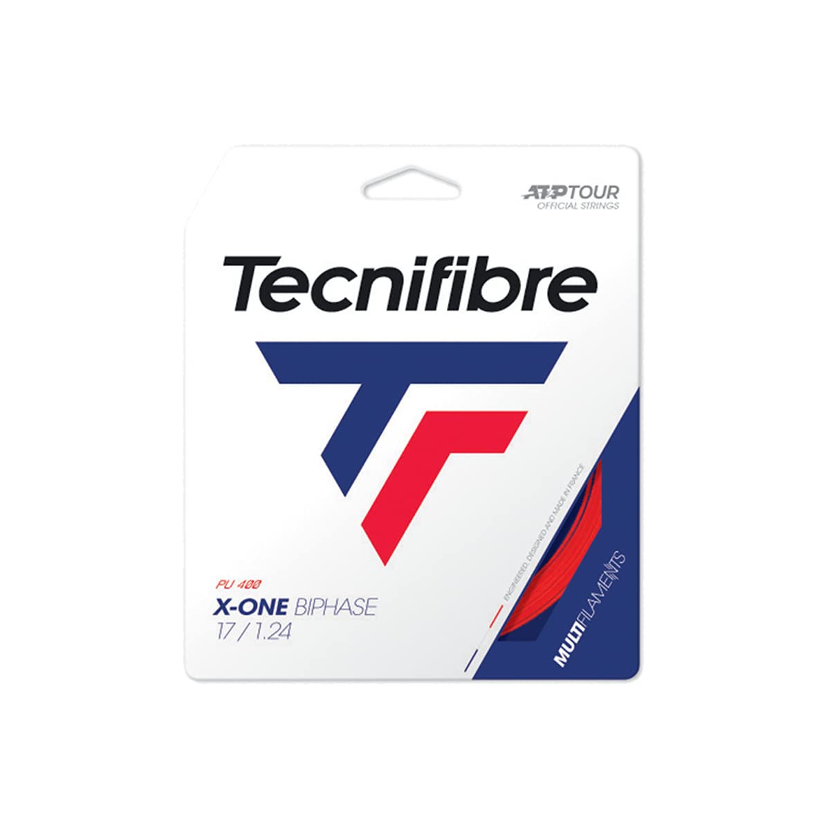 Amazon.com : Tecnifibre X-ONE BIPHASE 16G (1.30mm) Tennis